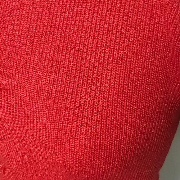 Mondi Red Wool Knit Sweater - Picture 3 of 8